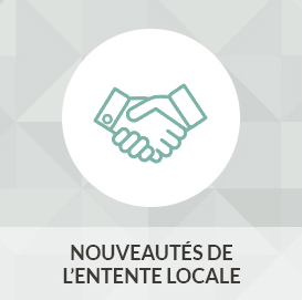 Nouveautés de l'entente locale