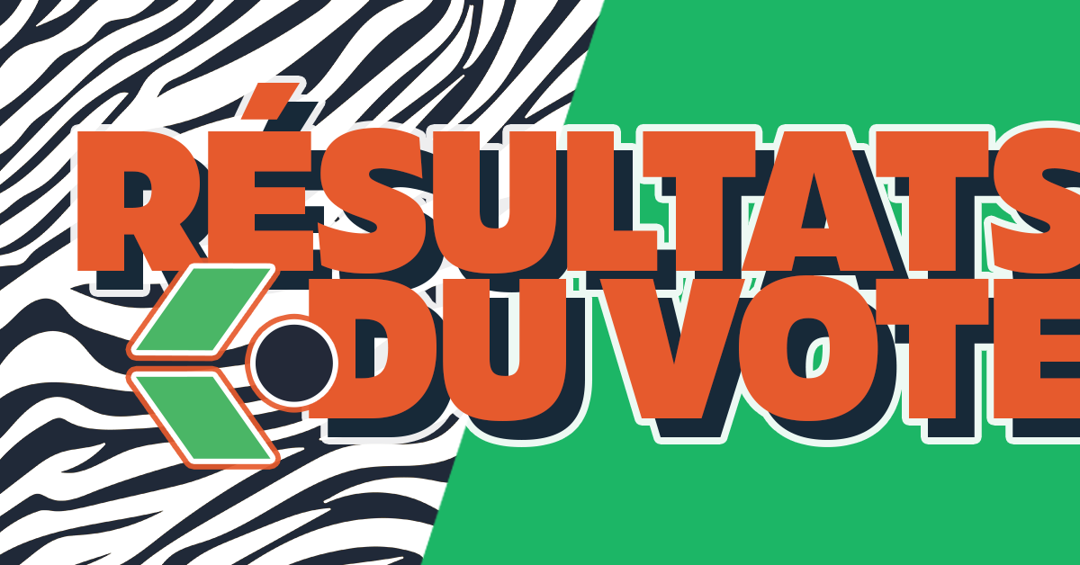 Résultats du vote Syndicat de Champlain